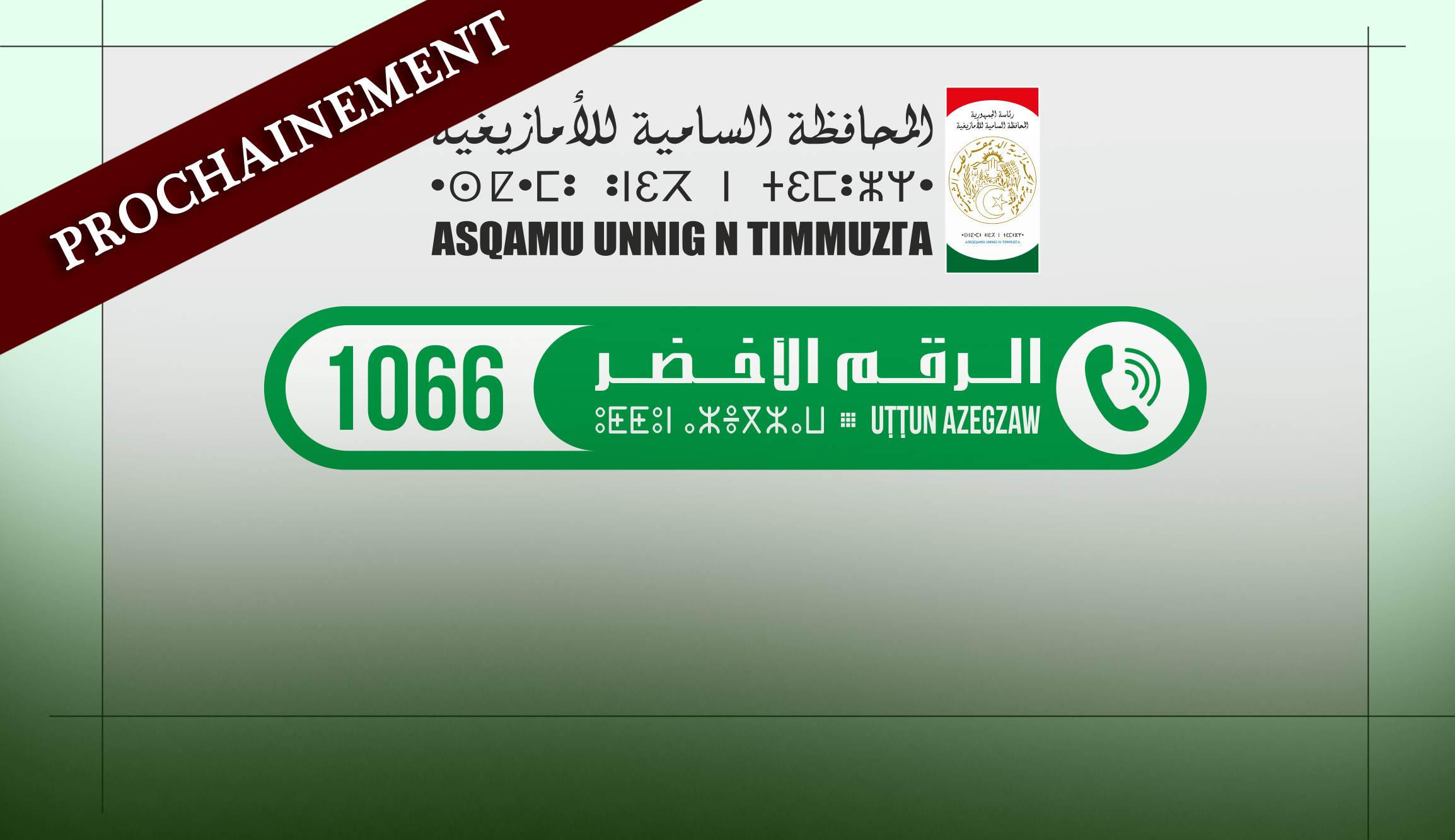 APS - Le HCA lancera ‘‘prochainement’’ un numéro vert de la traduction vers le tamazight