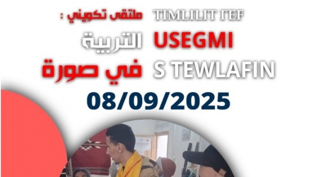 Asqamu Unnig n Timmuzɣa ad- tezzunẓu anekcum adelsan s temlilit usileɣ deg usegmi ɣer tewlaft