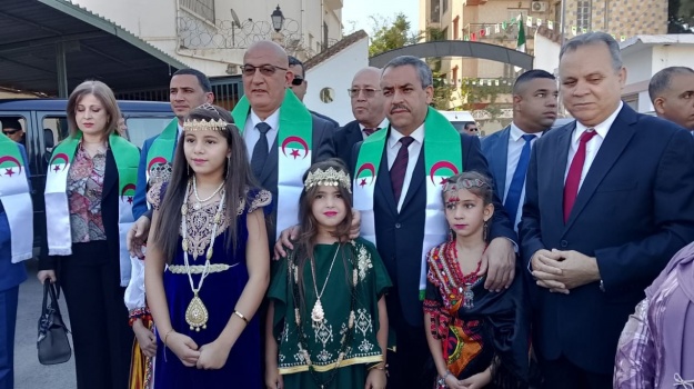 اليوم العالمي للمعلم/مراسم الإفتتاح الرسمي للمنتدى التكويني الخاص بمفتشي مادة اللغة الأمازيغية