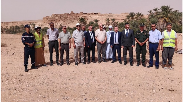 M. Si El Hachemi ASSAD, Secrétaire Général du HCA en visite de travail officielle à la wilaya de Beni Abbes